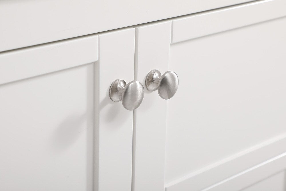 Elegant Furniture & Lighting - Theo 30 inch Single Bathroom Vanity in White with Backsplash - VF16430WH-BS veiw 7