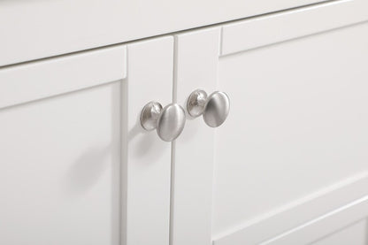 Elegant Furniture & Lighting - Theo 30 inch Single Bathroom Vanity in White with Backsplash - VF16430WH-BS veiw 7