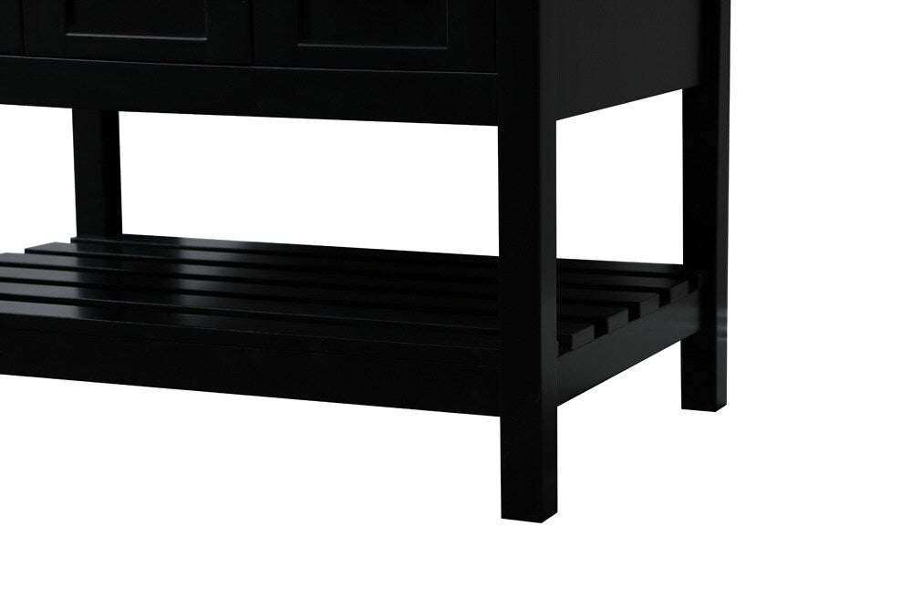 Elegant Furniture & Lighting - Theo 32 inch Single bathroom vanity in black - VF16432BK veiw 6