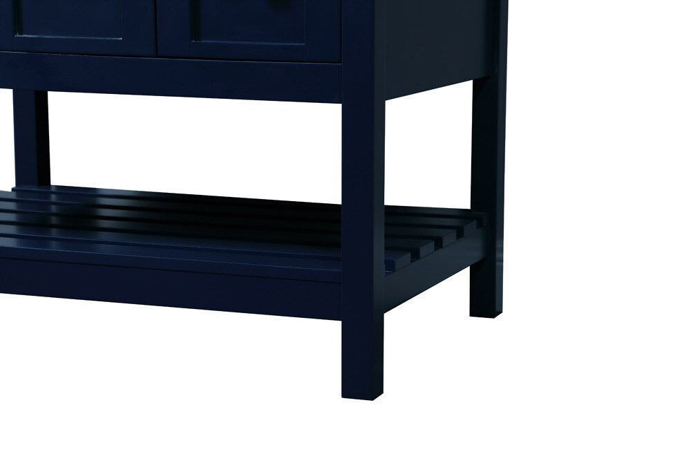 Elegant Furniture & Lighting - Theo 32 inch Single bathroom vanity in blue - VF16432BL veiw 6