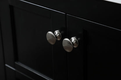 Elegant Furniture & Lighting - Theo 32 inch Single bathroom vanity in black with backsplash - VF16432BK-BS veiw 5