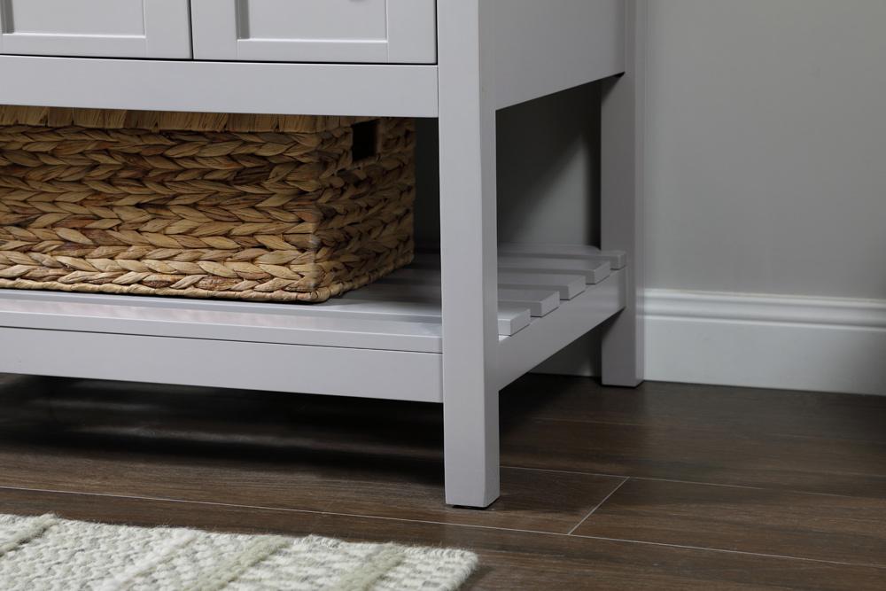 Elegant Furniture & Lighting - Theo 32 inch Single bathroom vanity in grey - VF16432GR veiw 13