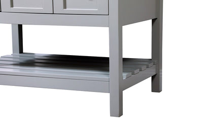 Elegant Furniture & Lighting - Theo 32 inch Single bathroom vanity in grey with backsplash - VF16432GR-BS veiw 6