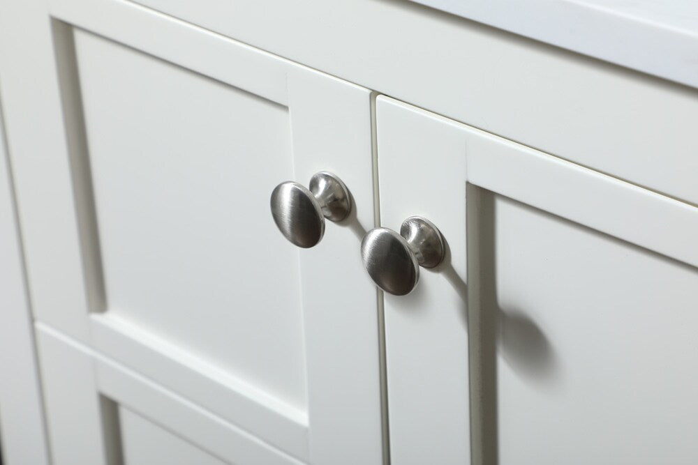 Elegant Furniture & Lighting - Theo 32 inch Single bathroom vanity in white with backsplash - VF16432WH-BS veiw 5