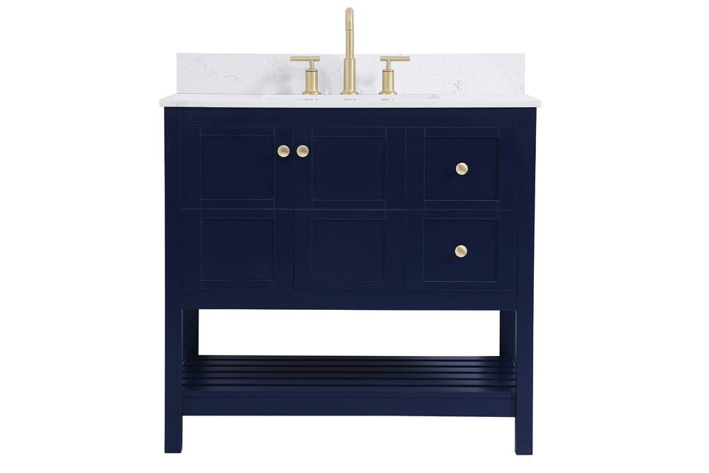 Elegant Furniture & Lighting Theo Bathroom Vanity