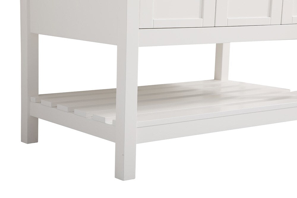 Elegant Furniture & Lighting - Theo 36 inch Single Bathroom Vanity in White with Backsplash - VF16436WH-BS veiw 5
