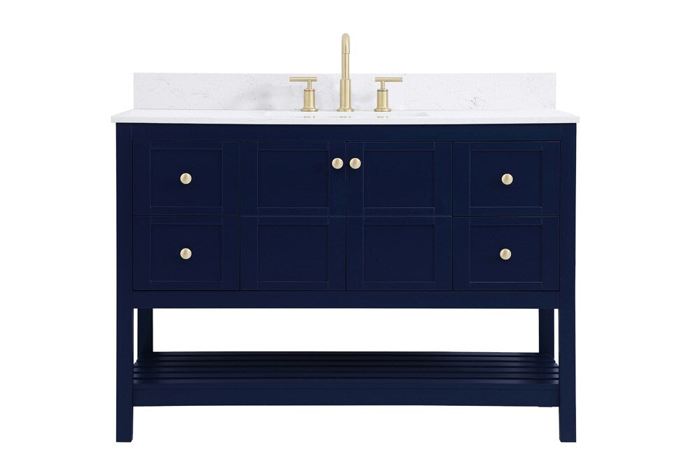 Elegant Furniture & Lighting Theo Bathroom Vanity - Thumbnail 3