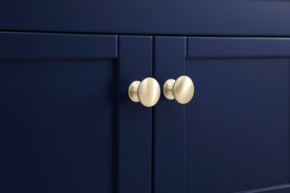 Elegant Furniture & Lighting - Theo 48 inch Single Bathroom Vanity in Blue with Backsplash - VF16448BL-BS veiw 5