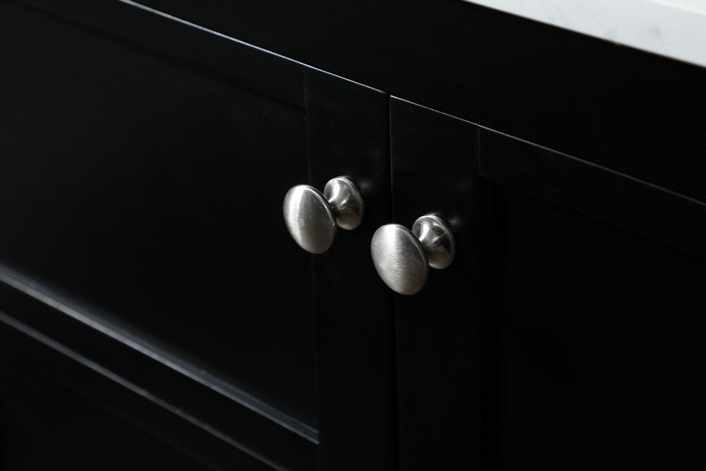 Elegant Furniture & Lighting - Theo 60 inch Single bathroom vanity in black - VF16460BK veiw 5