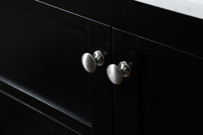 Elegant Furniture & Lighting - Theo 60 inch Single bathroom vanity in black - VF16460BK veiw 5