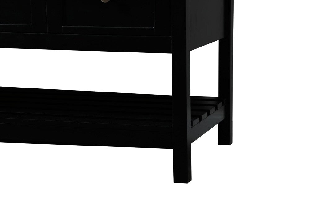 Elegant Furniture & Lighting - Theo 60 inch Single bathroom vanity in black - VF16460BK veiw 6