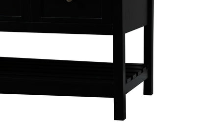 Elegant Furniture & Lighting - Theo 60 inch Single bathroom vanity in black - VF16460BK veiw 6