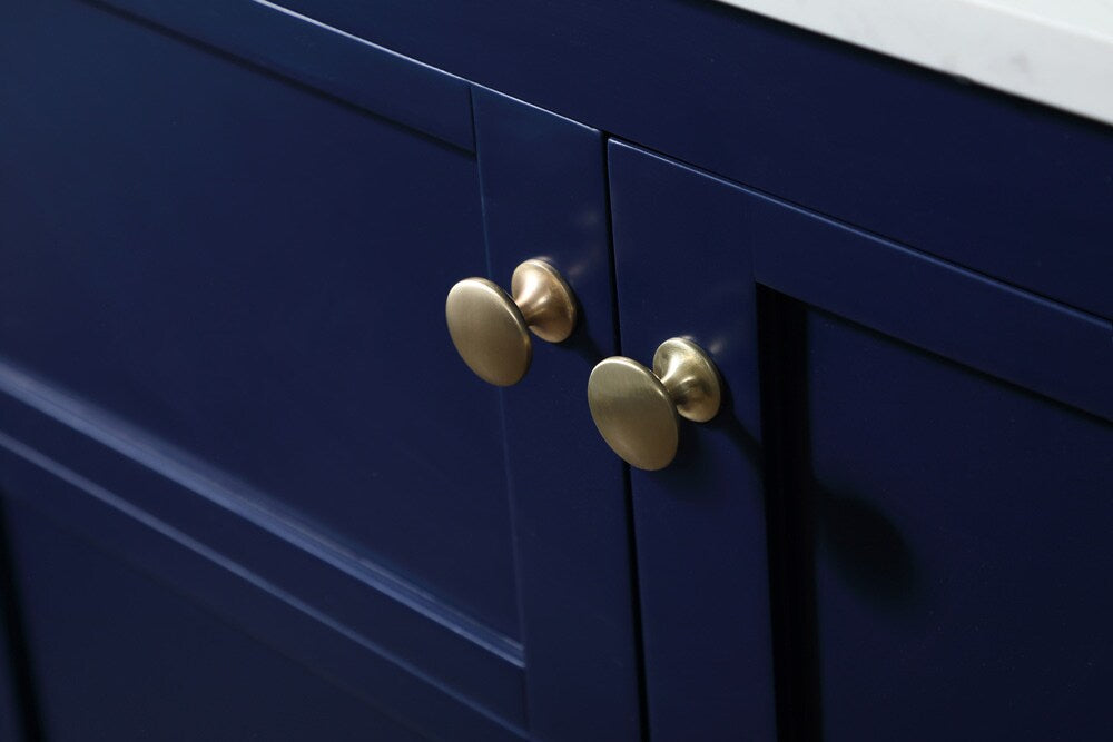 Elegant Furniture & Lighting - Theo 60 inch Single bathroom vanity in blue - VF16460BL veiw 5