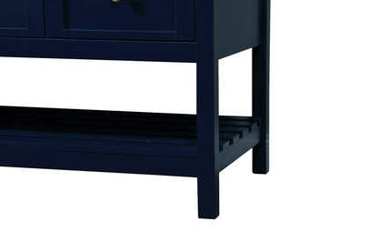 Elegant Furniture & Lighting - Theo 60 inch Single bathroom vanity in blue - VF16460BL veiw 6
