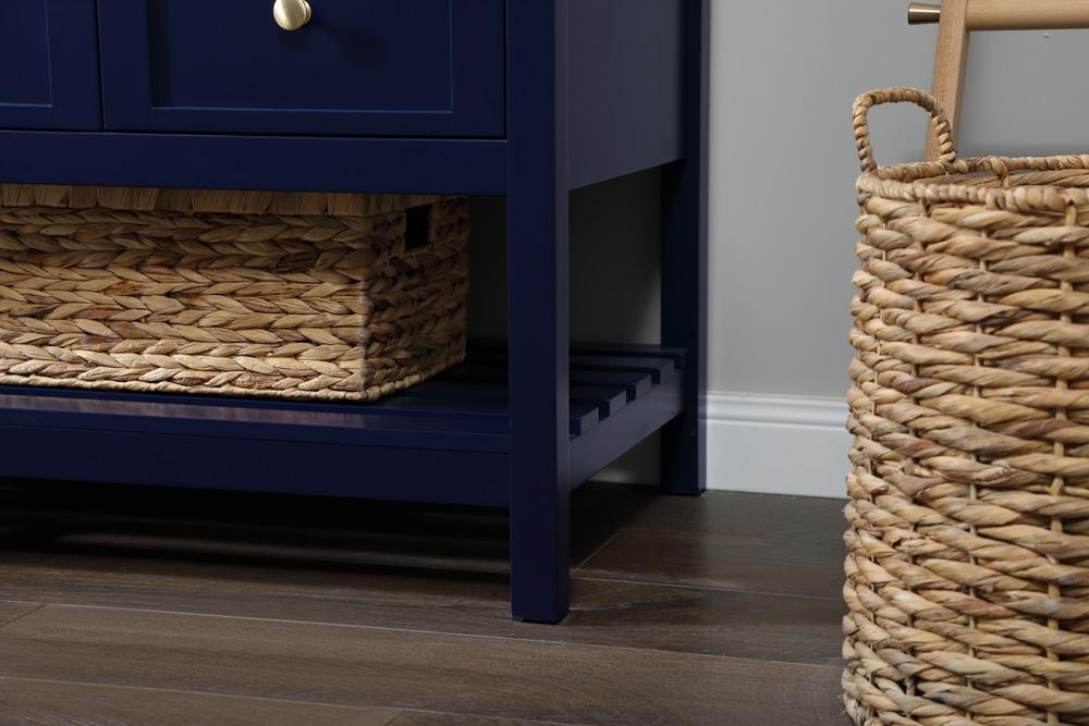 Elegant Furniture & Lighting - Theo 60 inch Single bathroom vanity in blue - VF16460BL veiw 13