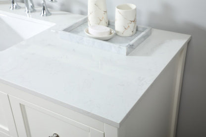 Elegant Furniture & Lighting - Theo 60 inch Single bathroom vanity in white - VF16460WH veiw 12