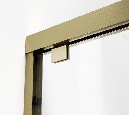 Elegant Furniture & Lighting - Trenton Semi-frameless tub door 60 x 60 Brushed Gold - TD333-6060BGD veiw 7