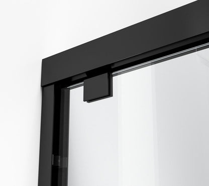 Elegant Furniture & Lighting - Trenton Semi-frameless tub door 60 x 60 Matte Black - TD333-6060MBK veiw 7
