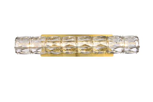 Elegant Furniture & Lighting - Valetta 24 inch LED linear wall sconce in gold - 3501W24G veiw 1