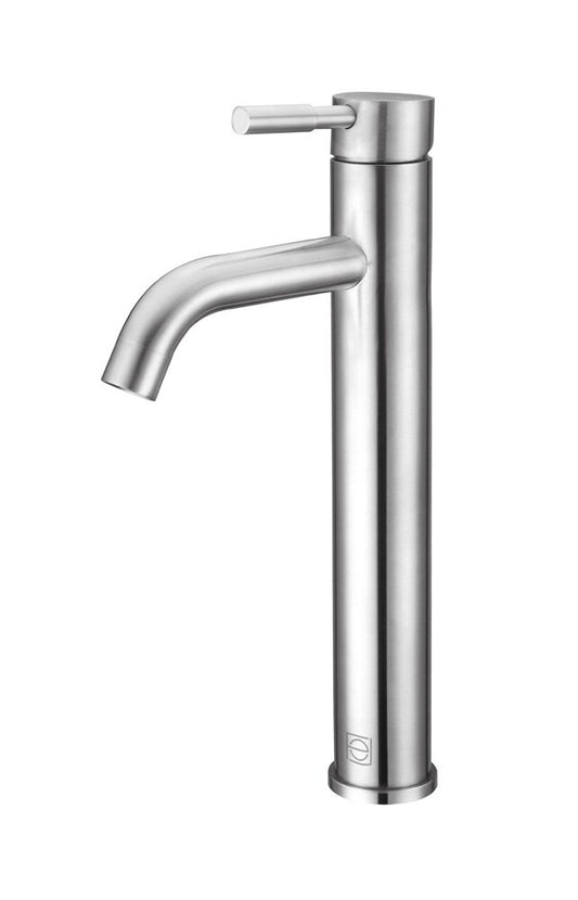Elegant Furniture & Lighting - Victor Single Hole Single Handle Bathroom Faucet in Brushed Nickel - FAV-1007BNK veiw 1