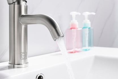 Elegant Furniture & Lighting - Victor Single Hole Single Handle Bathroom Faucet in Brushed Nickel - FAV-1006BNK veiw 5
