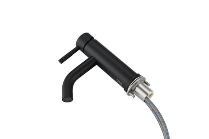 Elegant Furniture & Lighting - Victor Single Hole Single Handle Bathroom Faucet in Matte Black - FAV-1006MBK veiw 7