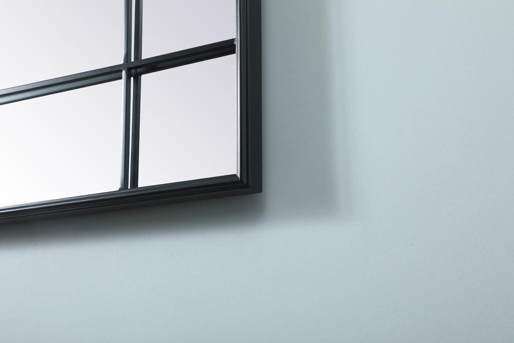 Elegant Furniture & Lighting - Viola French Panel Full Length Mirror 30x70 Inch In Black - MR3FL3070BLK veiw 5