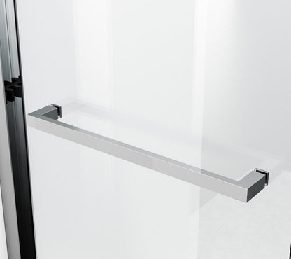 Elegant Furniture & Lighting - Warren Semi-frameless shower door 48 x 76 Polished Chrome - SD303-4876PCH veiw 8