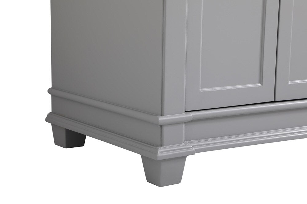 Elegant Furniture & Lighting - Wesley 30 inch Single Bathroom Vanity set in Grey - VF50030GR veiw 5