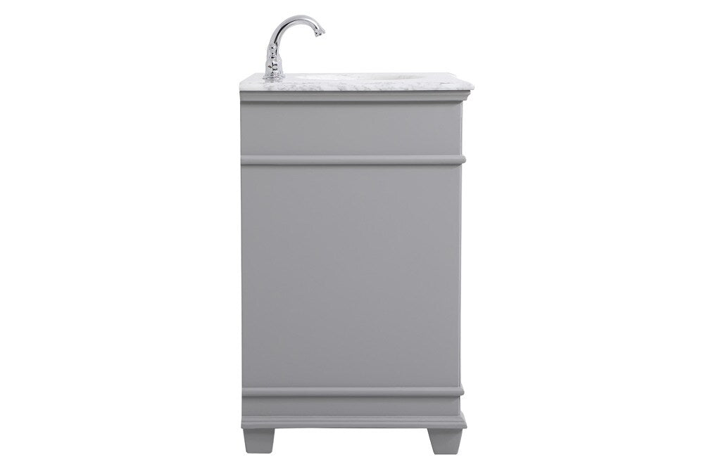 Elegant Furniture & Lighting - Wesley 30 inch Single Bathroom Vanity set in Grey - VF50030GR veiw 7