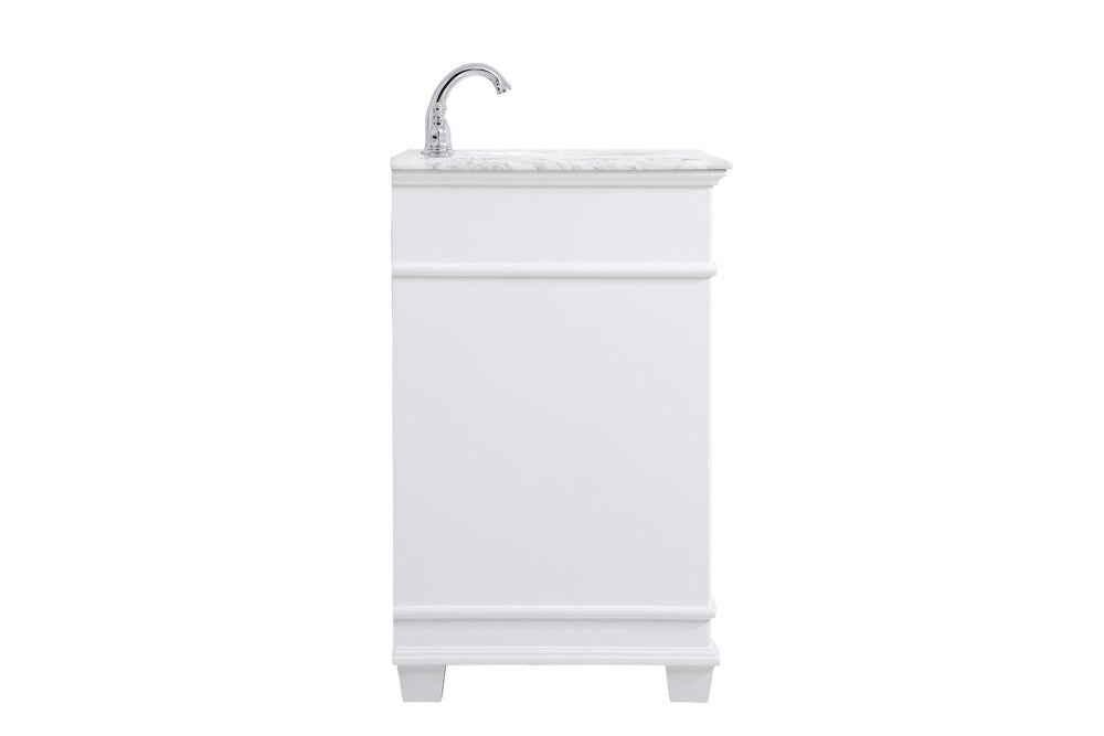Elegant Furniture & Lighting - Wesley 30 inch Single Bathroom Vanity set in White - VF50030WH veiw 7