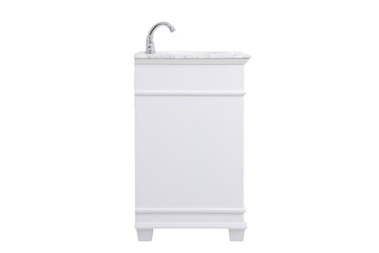 Elegant Furniture & Lighting - Wesley 30 inch Single Bathroom Vanity set in White - VF50030WH veiw 7