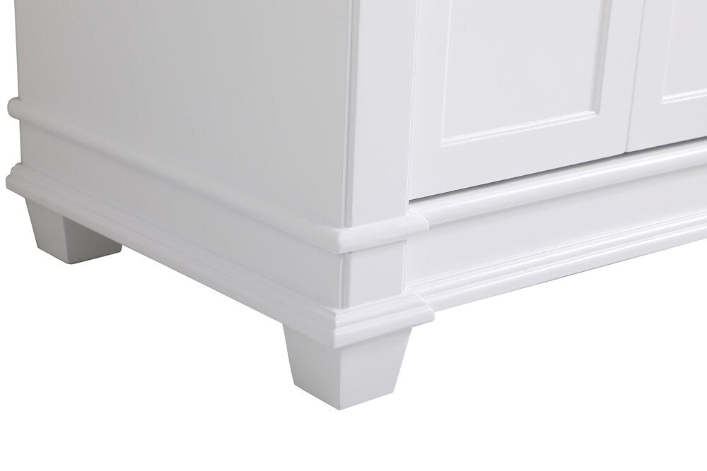Elegant Furniture & Lighting - Wesley 36 inch Single Bathroom Vanity set in White - VF50036WH veiw 5