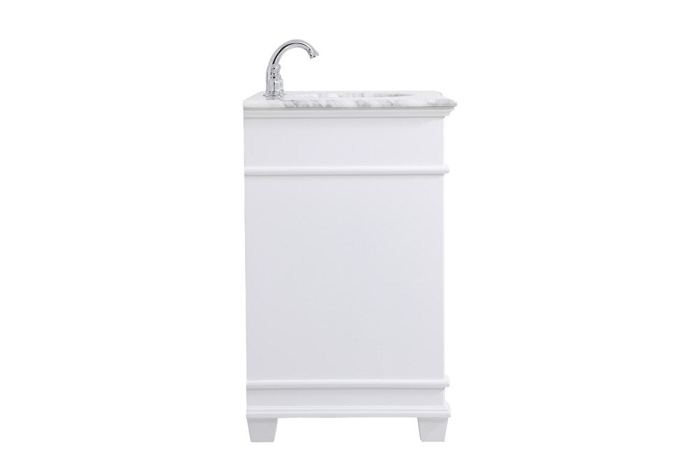 Elegant Furniture & Lighting - Wesley 36 inch Single Bathroom Vanity set in White - VF50036WH veiw 7
