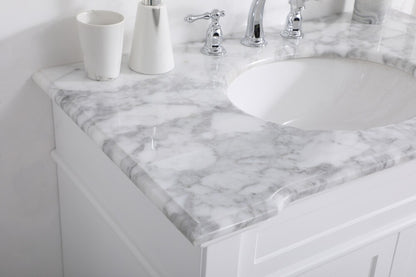 Elegant Furniture & Lighting - Wesley 36 inch Single Bathroom Vanity set in White - VF50036WH veiw 12