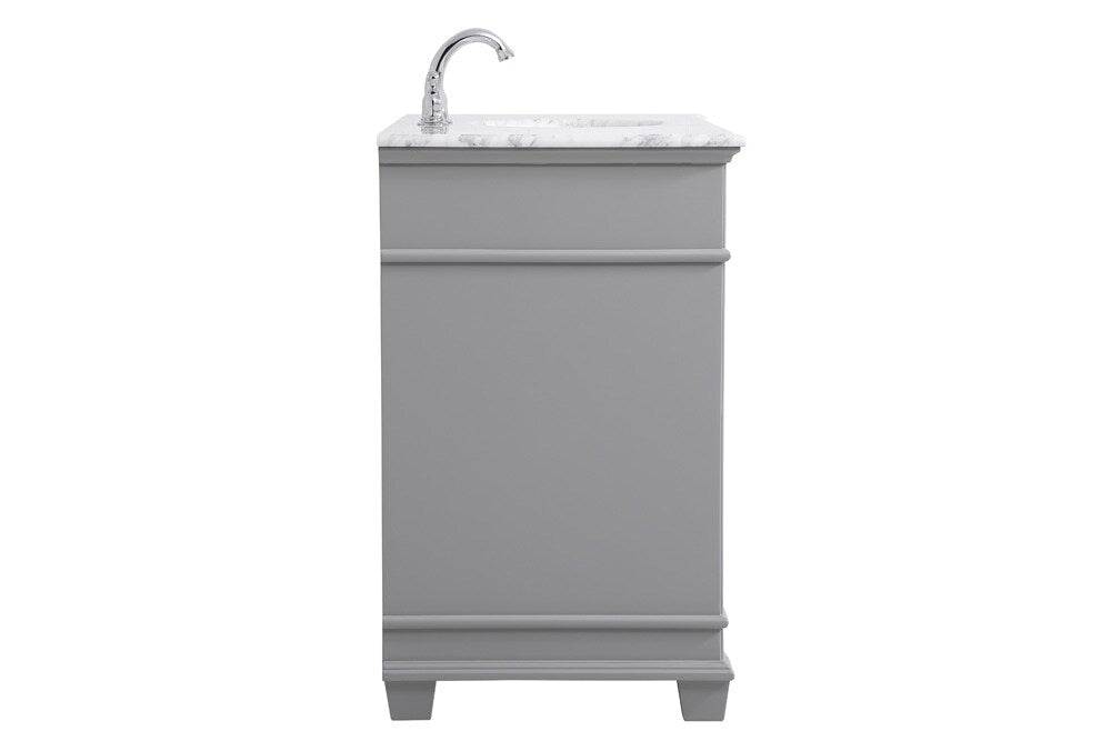 Elegant Furniture & Lighting - Wesley 42 inch Single Bathroom Vanity set in Grey - VF50042GR veiw 7