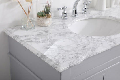 Elegant Furniture & Lighting - Wesley 42 inch Single Bathroom Vanity set in Grey - VF50042GR veiw 12