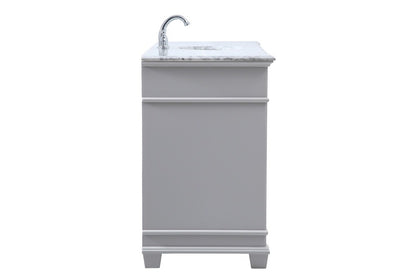 Elegant Furniture & Lighting - Wesley 60 inch Single Bathroom Vanity set in Grey - VF50060GR veiw 7