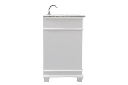 Elegant Furniture & Lighting - Wesley 60 inch Single Bathroom Vanity set in White - VF50060WH veiw 7