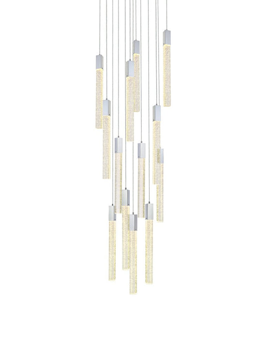 Elegant Furniture & Lighting - Weston 13 lights pendant in chrome - 2067G30C veiw 1