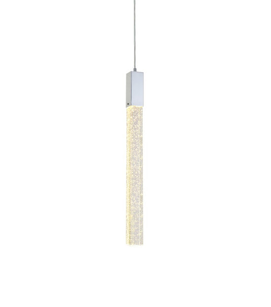 Elegant Furniture & Lighting - Weston 1 light pendant in chrome - 2066D5C veiw 1