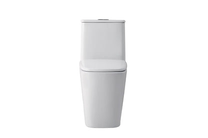 Elegant Furniture & Lighting - Winslet One-piece floor Square Toilet 27x14x31 in White - TOL2003 veiw 1