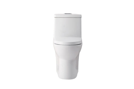 Elegant Furniture & Lighting - Winslet One-piece elongated Toilet 28x15x30 in White - TOL2001 veiw 1