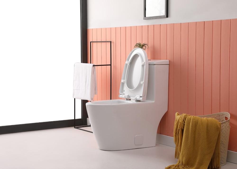 Elegant Furniture & Lighting - Winslet One-piece elongated Toilet 28x16x29 in White - TOL2002 veiw 6