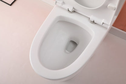 Elegant Furniture & Lighting - Winslet One-piece elongated Toilet 28x16x29 in White - TOL2002 veiw 8