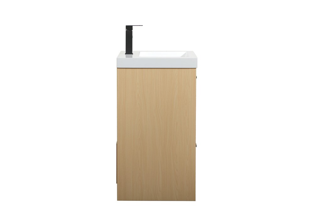 Elegant Furniture & Lighting - Wyatt 24 inch Single bathroom vanity in Maple - VF46024MMP veiw 7