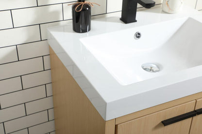 Elegant Furniture & Lighting - Wyatt 24 inch Single bathroom vanity in Maple - VF46024MMP veiw 12