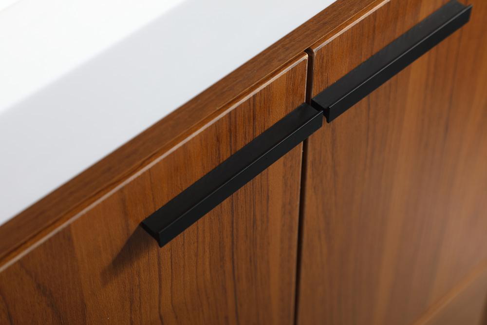 Elegant Furniture & Lighting - Wyatt 24 inch Single bathroom vanity in Teak - VF46024MTK veiw 5