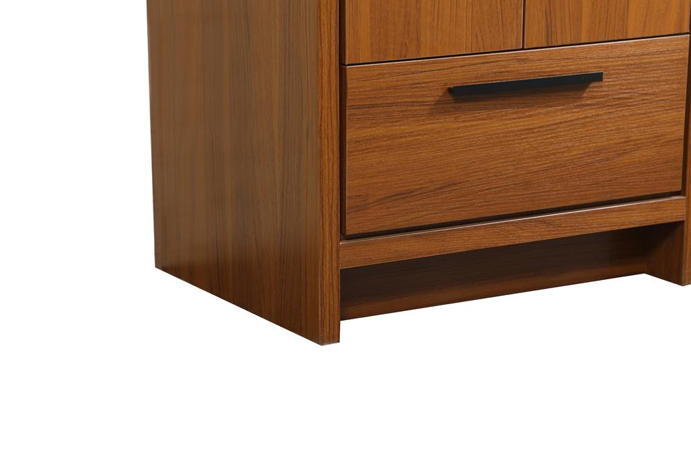 Elegant Furniture & Lighting - Wyatt 24 inch Single bathroom vanity in Teak - VF46024MTK veiw 6
