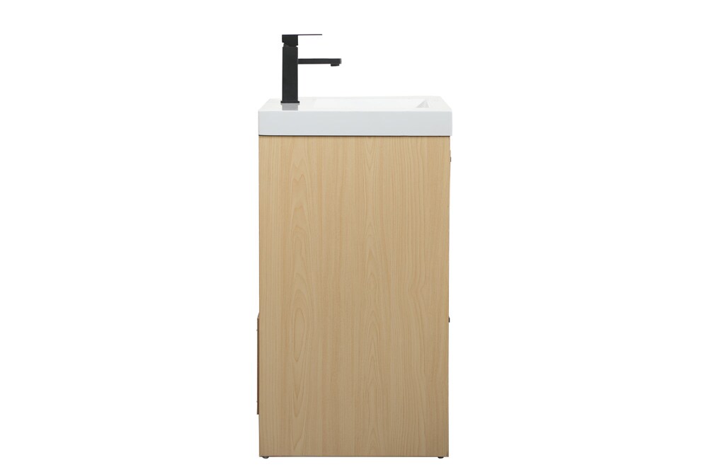 Elegant Furniture & Lighting - Wyatt 30 inch Single bathroom vanity in Maple - VF46030MMP veiw 7